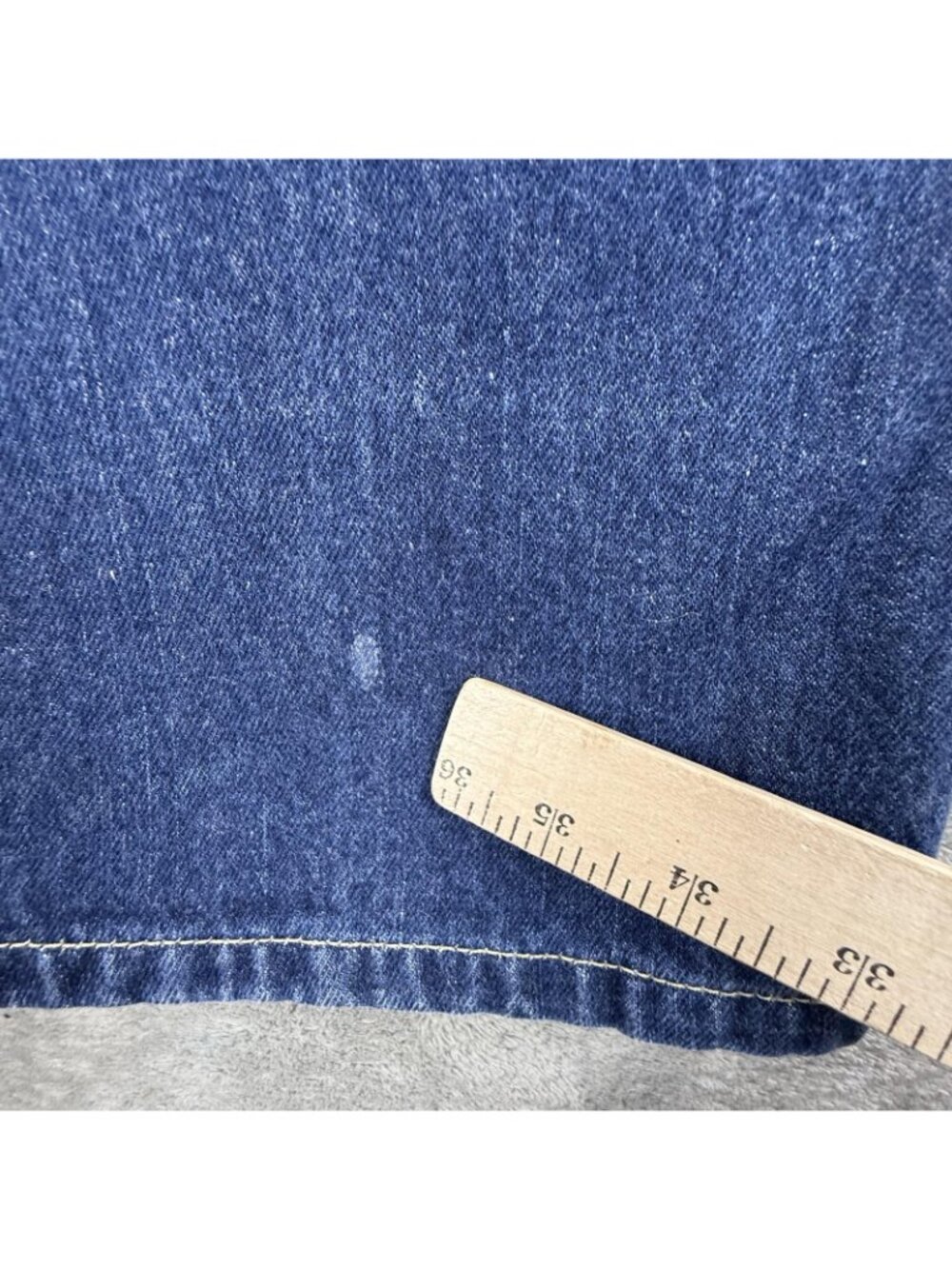 Vintage Tommy Hilfiger Jeans Womens 7 Blue Straight Leg Mid Rise Denim Y2K Flag - Picture 6 of 16
